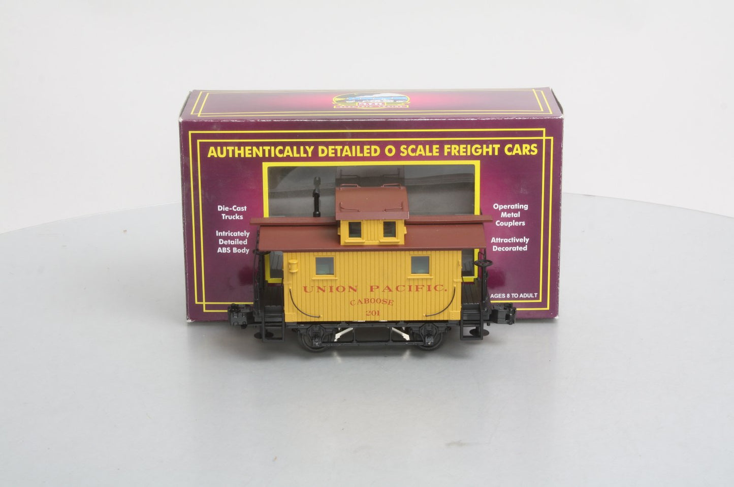 MTH 20-91271 O Gauge Union Pacific Bobber Caboose #201