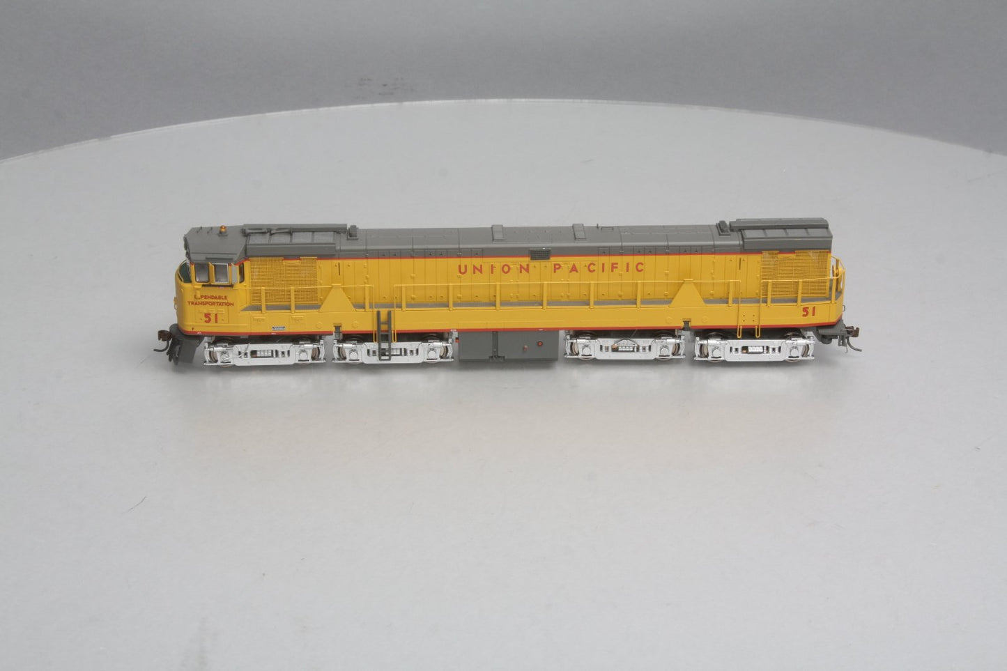 Athearn 88676 HO Scale Union Pacific U50 Diesel Locomotive #51