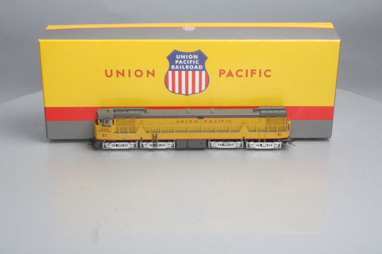 Athearn 88676 HO Scale Union Pacific U50 Diesel Locomotive #51