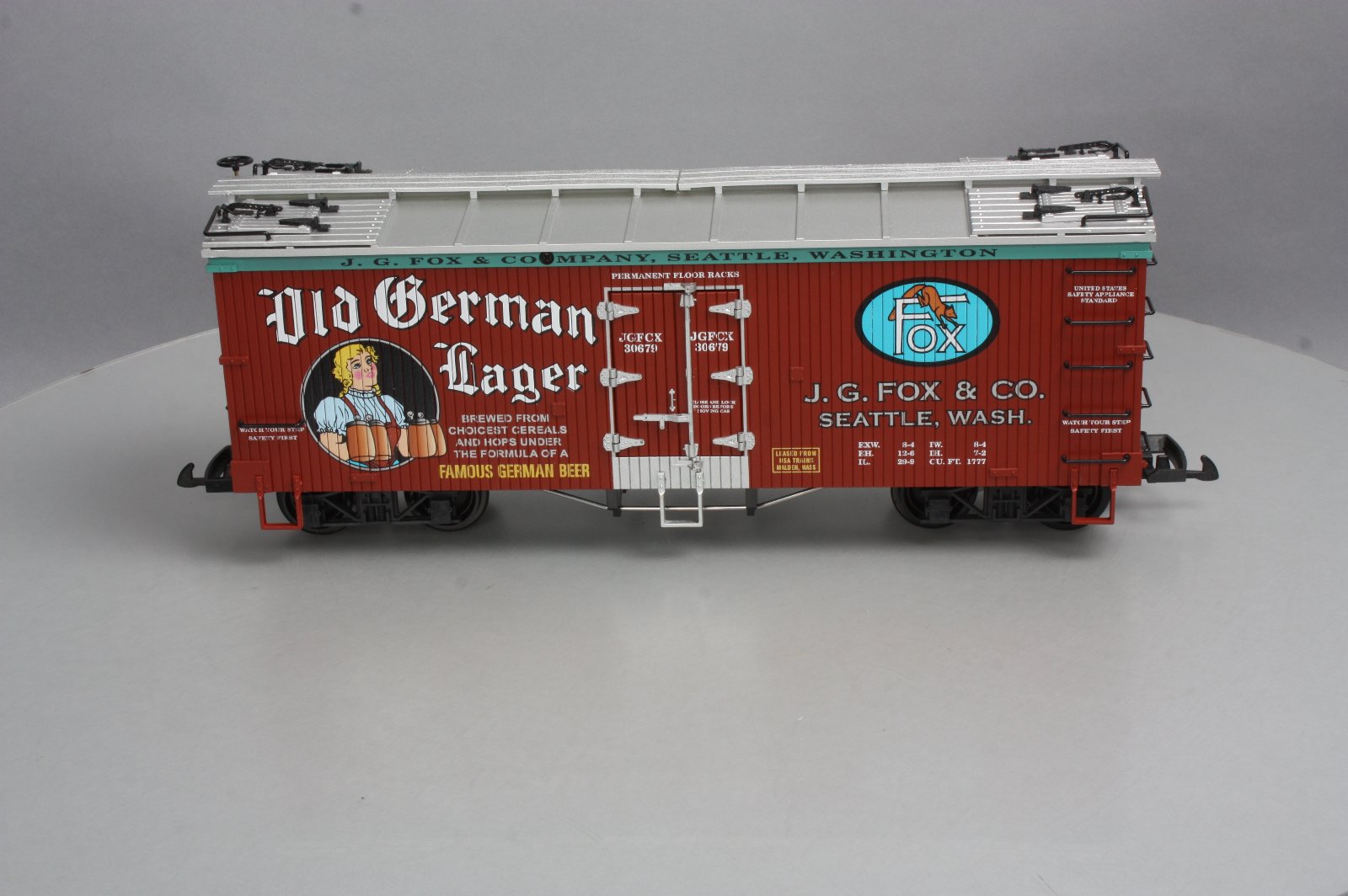 G-SCALE U.P. #24014 REFRIGERATOR authentic LINE - SOUND CAR