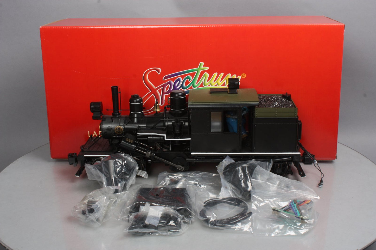 Bachmann 85097 Spectrum Undecorated Painted Black Climax