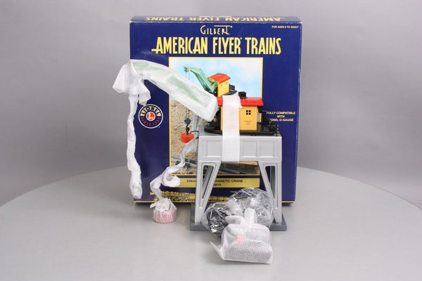 Sold at Auction: AMERICAN FLYER MAGNETIC CRANE & METAL HOUSE