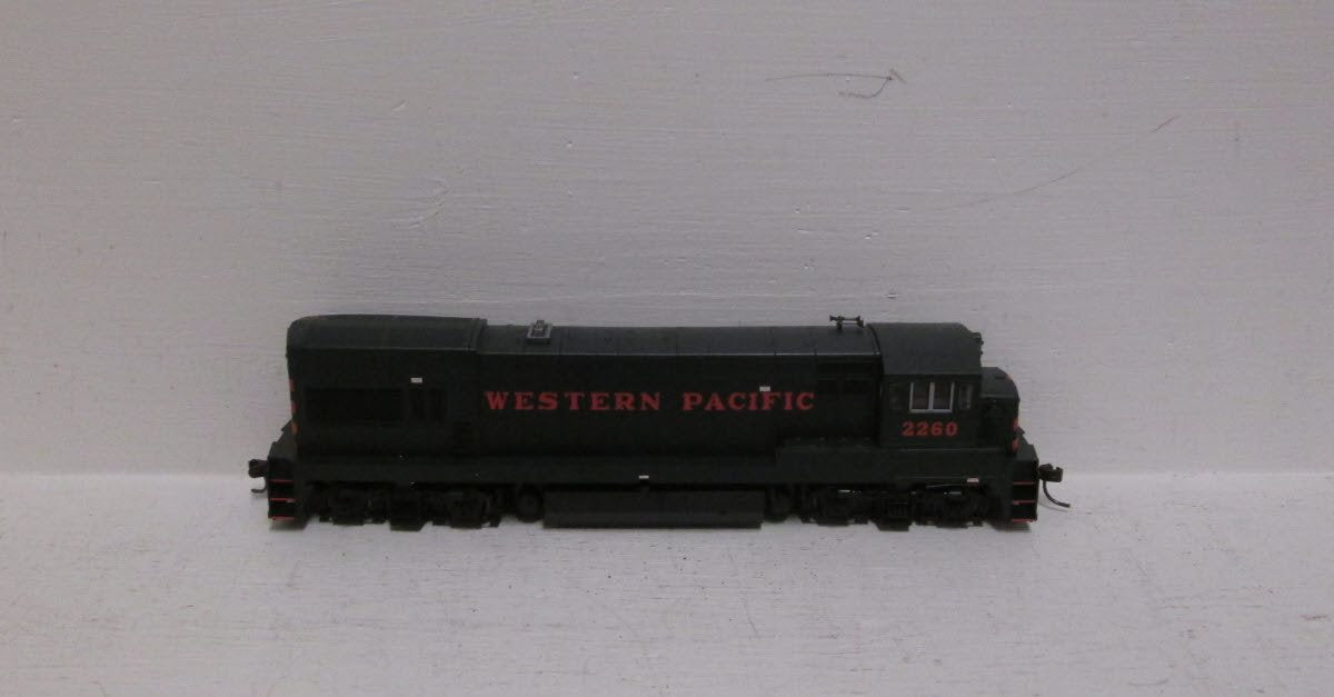 Atlas 8680 HO Scale Western Pacific Road GE U23B Diesel Locomotive #2260