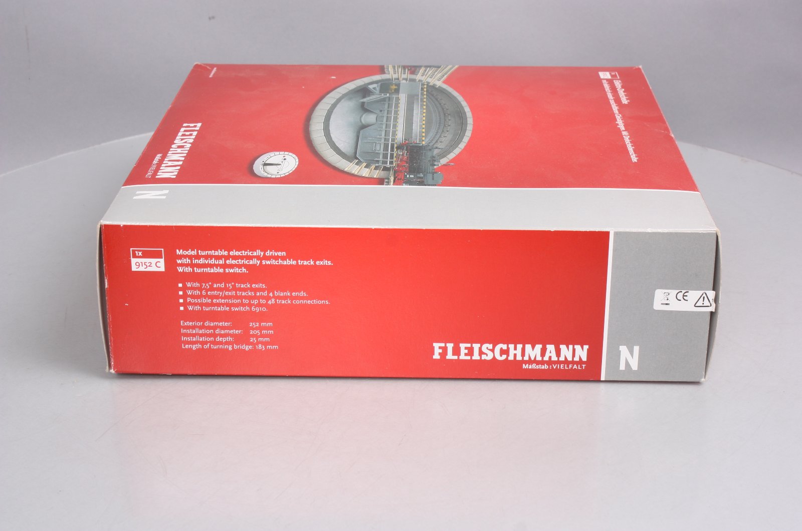 Fleischmann 9152 N Scale Turntable – Trainz