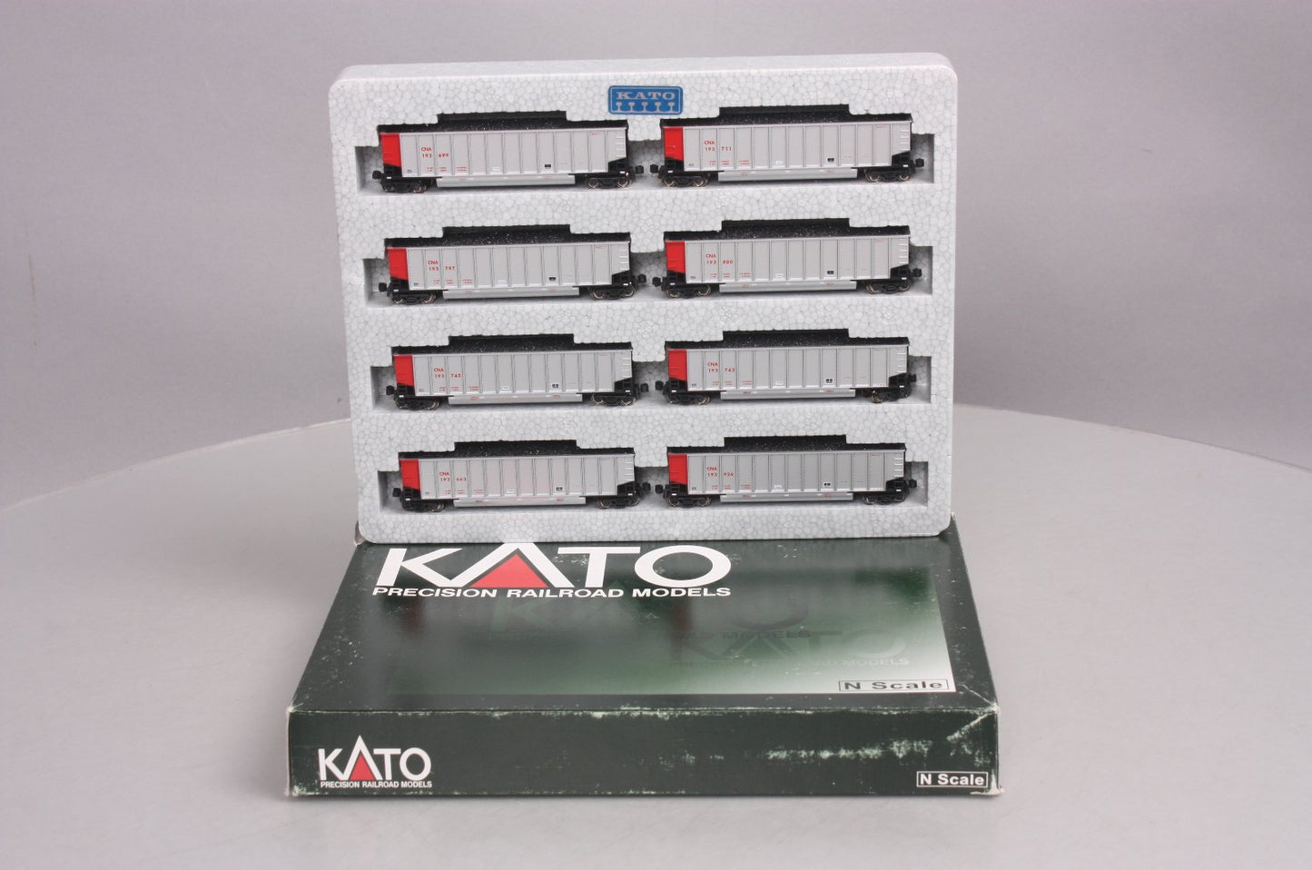 Kato 106-4615 CN Coalporter Set (8 Cars)