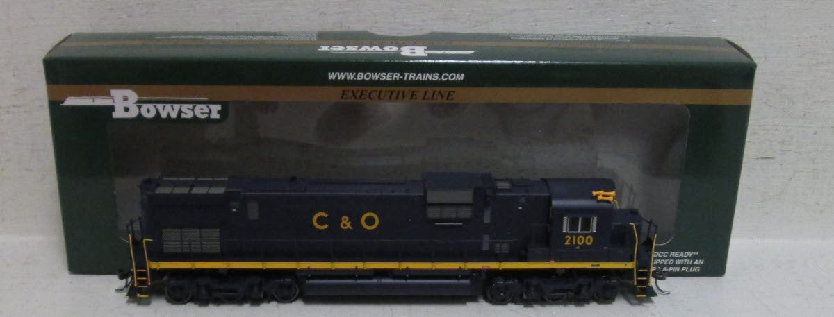 Bowser 23791 HO Scale C&O Alco C630 Diesel Locomotive #2100