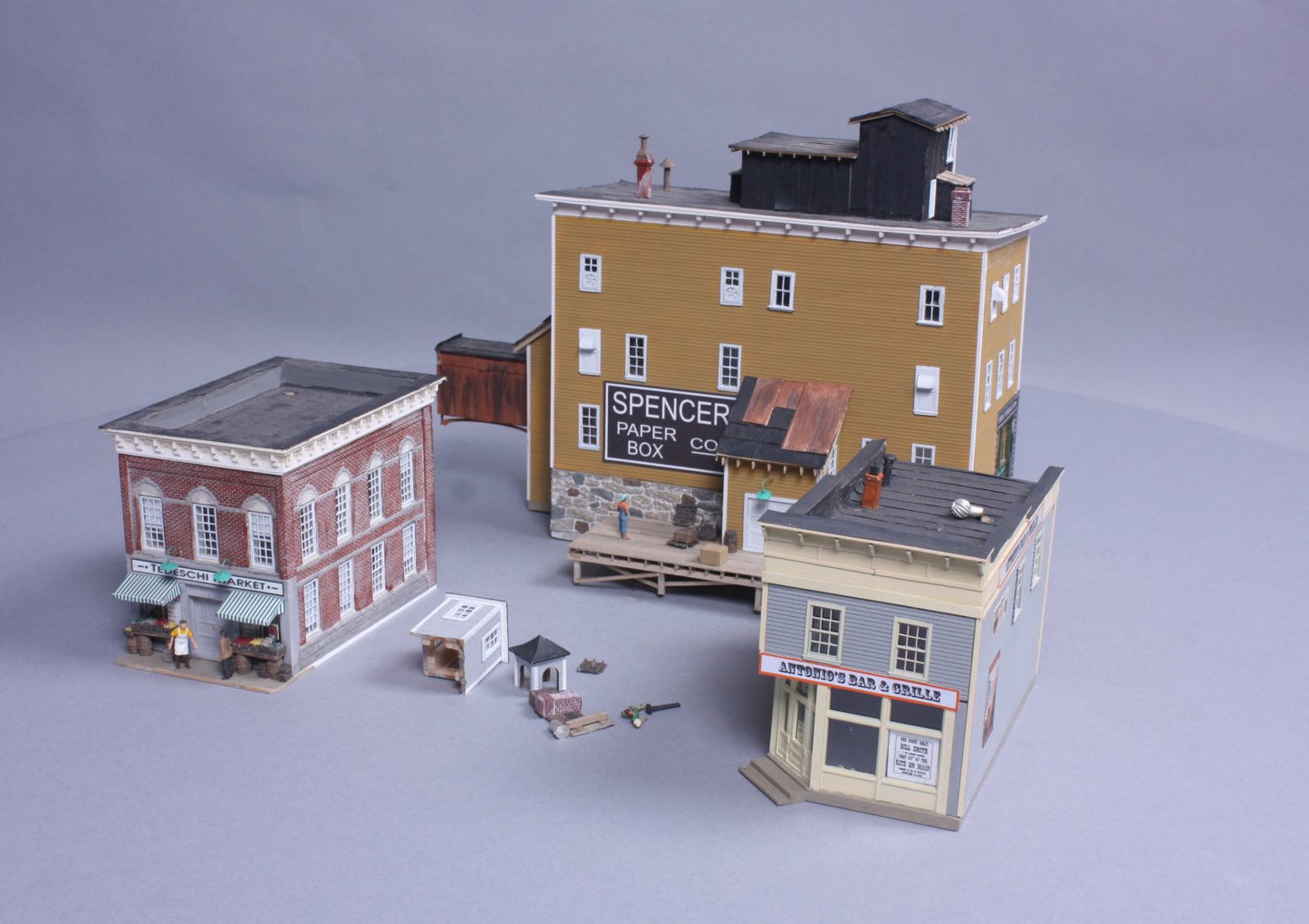 South River Modelworks 310 HO Scale Spencer Paper Box Co. Buildings Kit