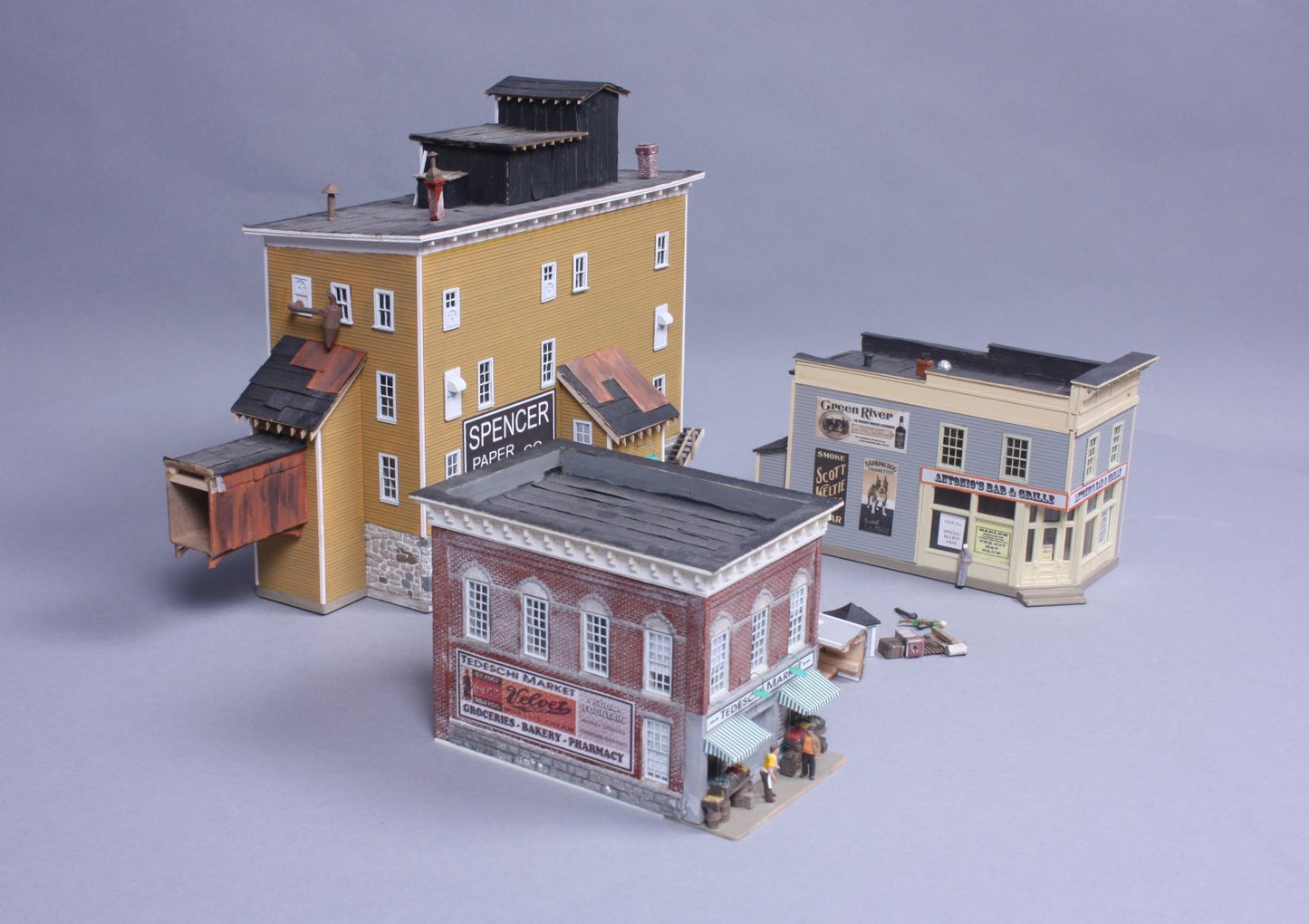 South River Modelworks 310 HO Scale Spencer Paper Box Co. Buildings Kit