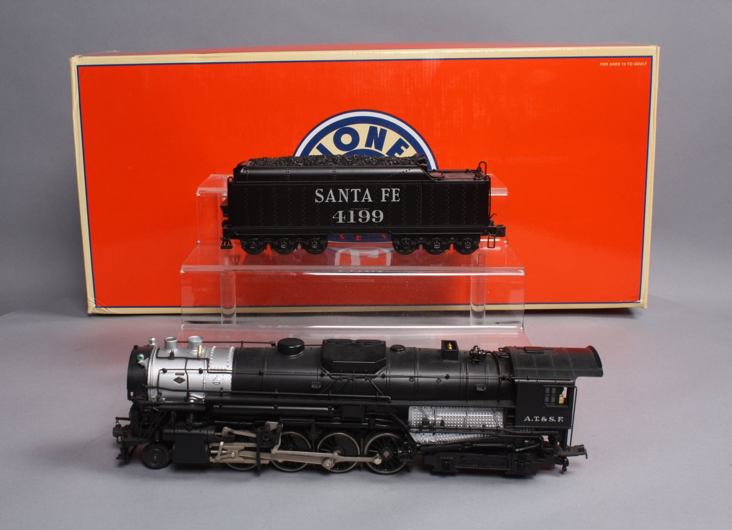 Lionel 6-11387 Santa Fe 2-8-4 Berkshire Steam Locomotive #4199