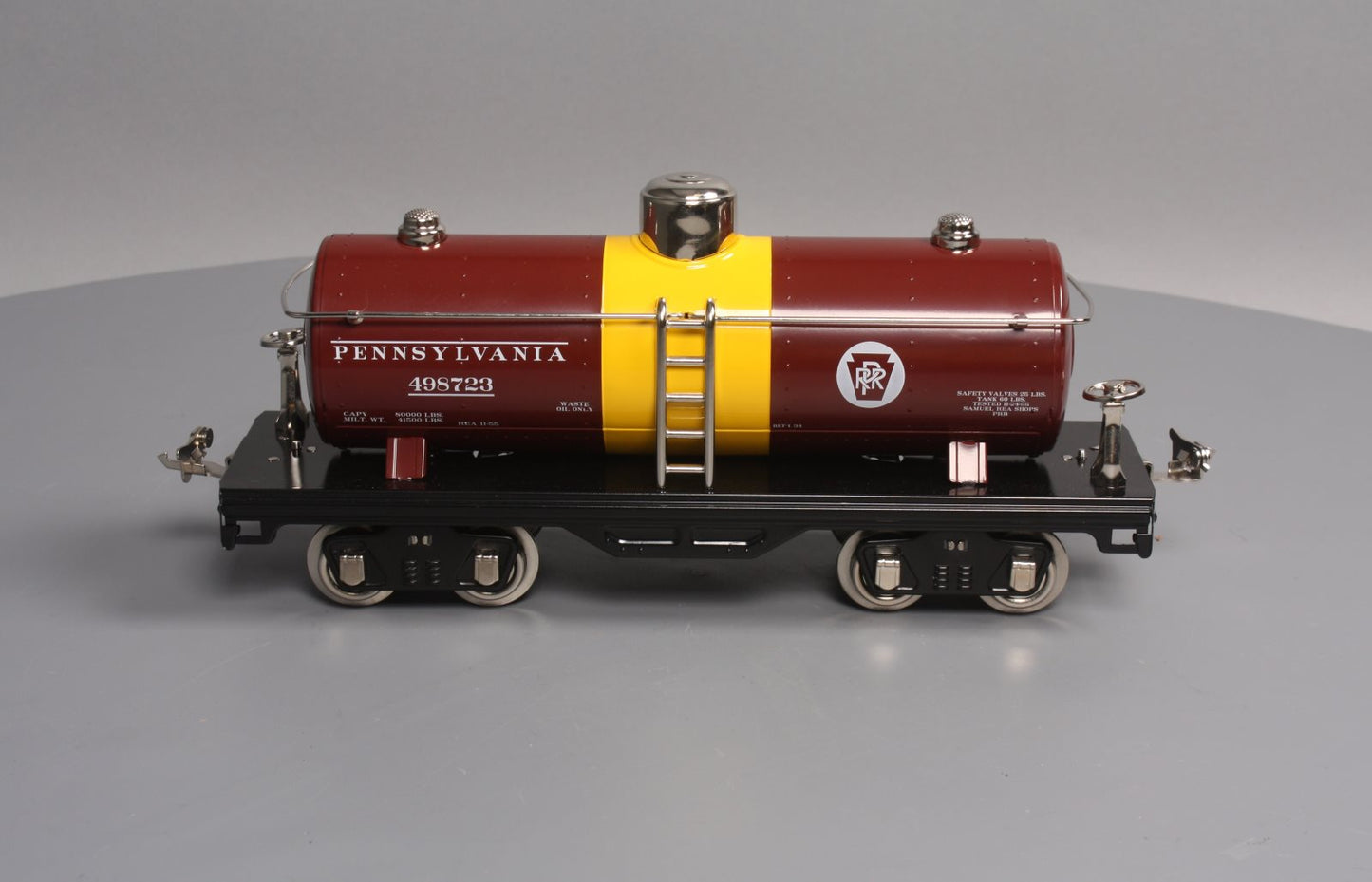 MTH 11-30168 Standard Gauge Pennsylvania Oil Tank Car #515