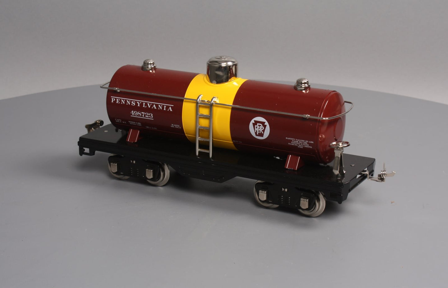 MTH 11-30168 Standard Gauge Pennsylvania Oil Tank Car #515