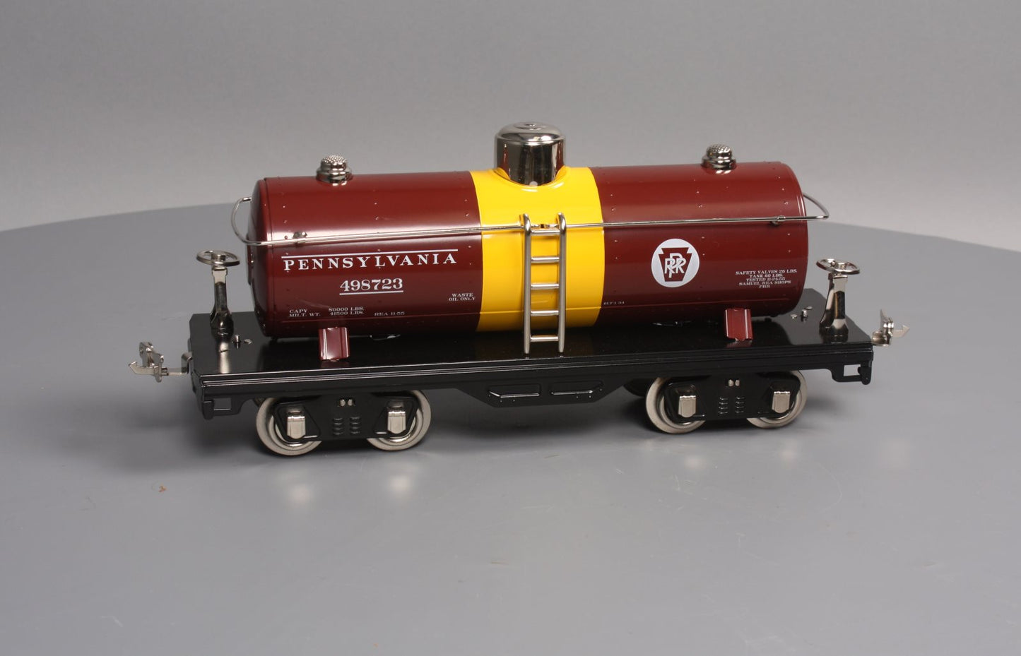 MTH 11-30168 Standard Gauge Pennsylvania Oil Tank Car #515