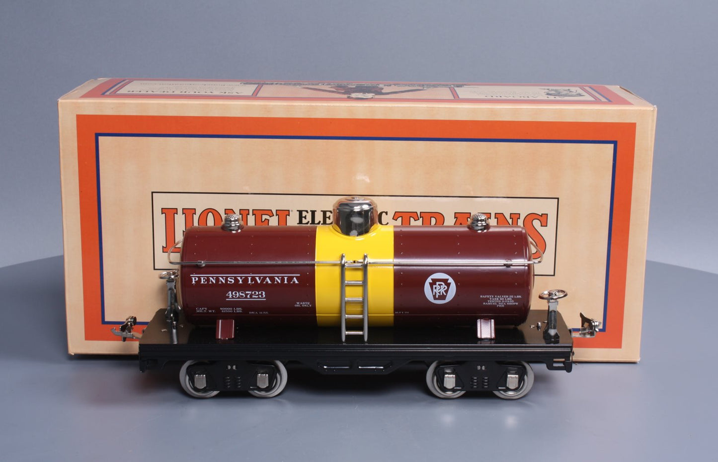 MTH 11-30168 Standard Gauge Pennsylvania Oil Tank Car #515