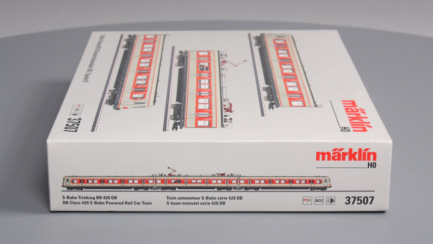 Marklin 37507 HO Scale Class 420 S-Bahn Powered Rail Car Train