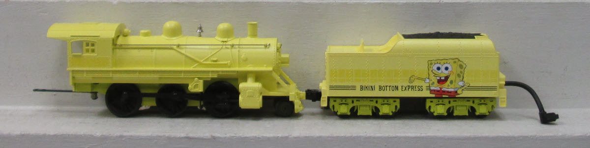 MTH 33-1018-0 Sponge Bob 2-6-0 Steam Locomotive w/ Whistle & Bell