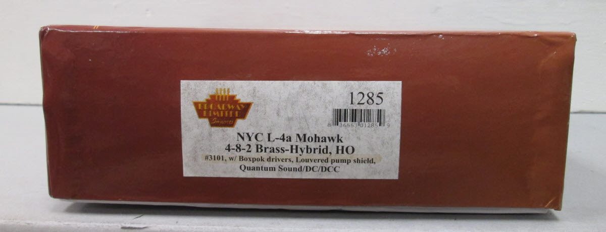 Broadway Limited 1285 HO New York Central L-4a Mohawk 4-8-2 Steam Loco #3101