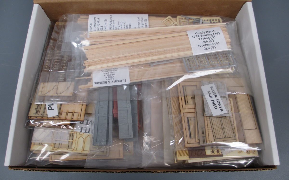 Bar Mills HO Scale Cundy Village Limited Run Craftsman Kits