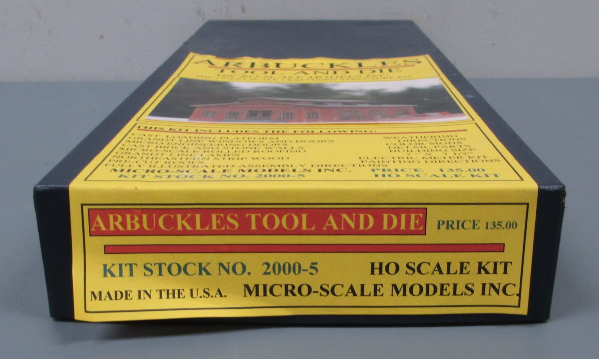 Micro-Scale Models 2000-5 HO Scale Arbuckles Tool & Die Craftsman Structure Kit