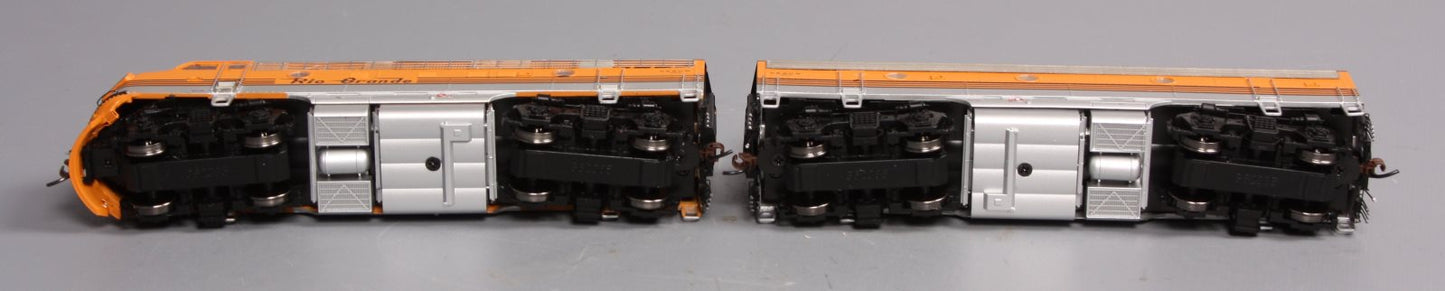 Athearn G22567 HO D&RGW F7 A/B Diesel Locomotive #5604, #5603