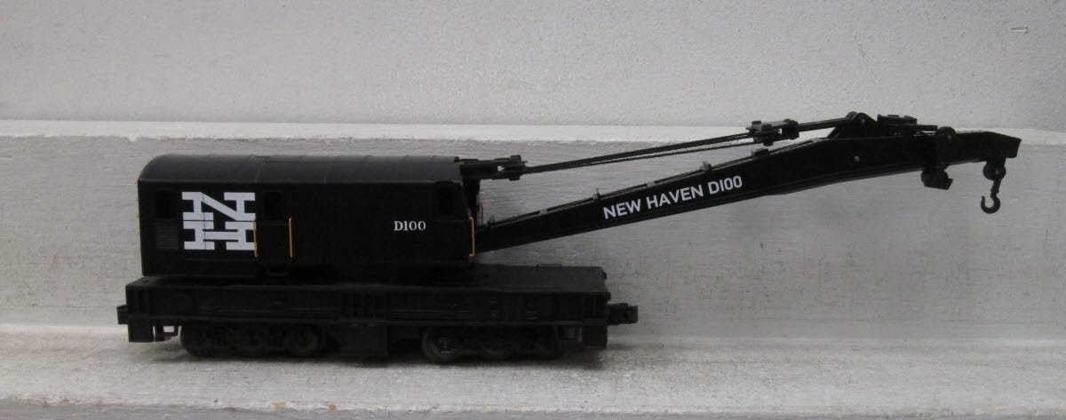 MTH 20-98975 O Gauge New Haven Crane Car #D100