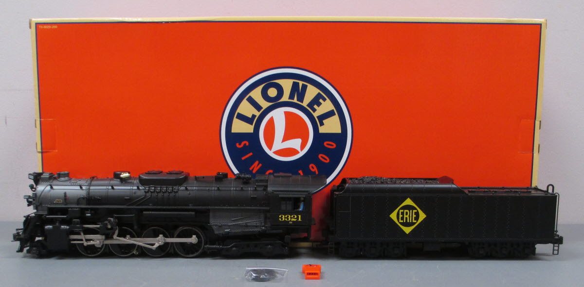 Lionel 6-11453 Erie 2-8-4 Legacy Berkshire Steam Locomotive #3321