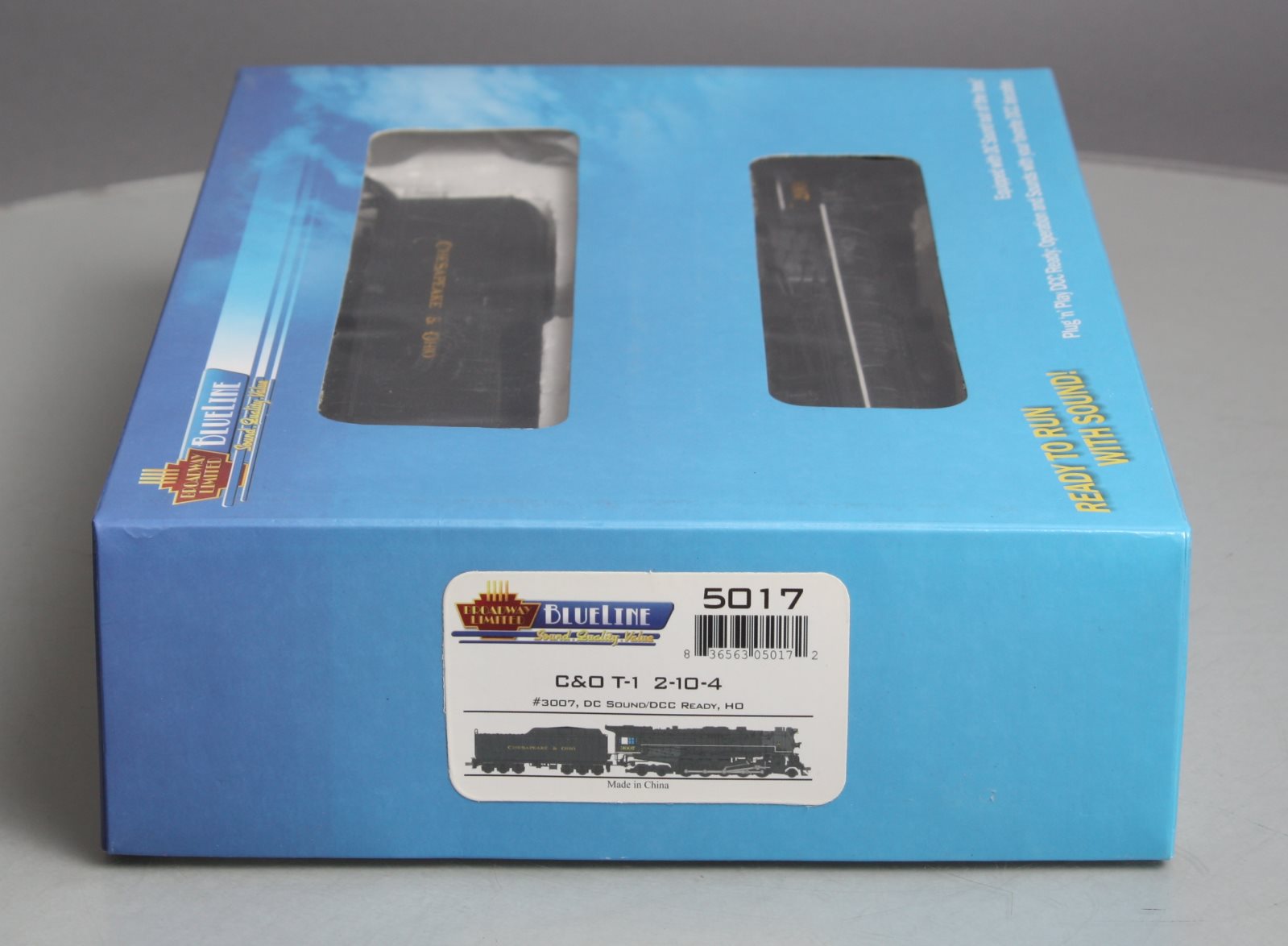 Broadway Limited 5017 HO C&O Class T-1 2-10-4 Steam Locomotive & Tende –  Trainz