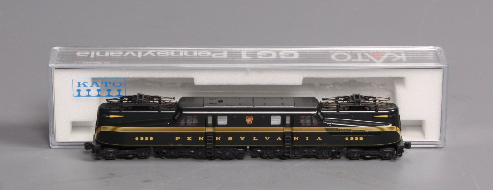 Kato 137-2002 N Scale PRR GG1 #4929 – Trainz