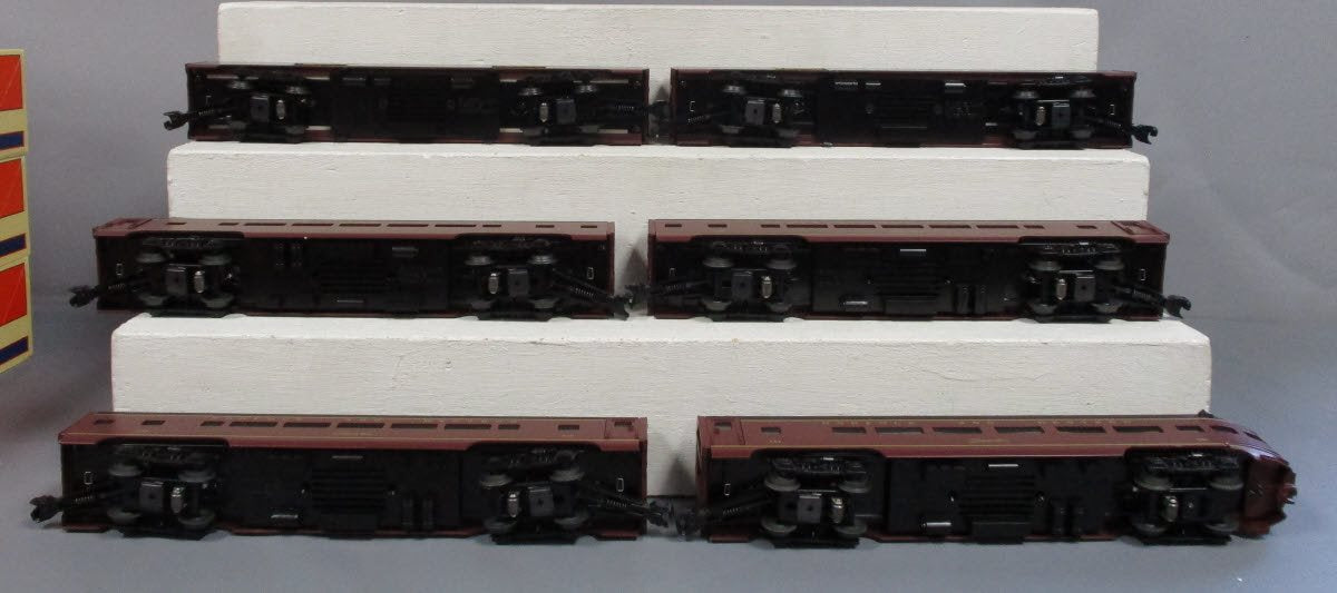 Lionel 6-15333 O Gauge Norfolk & Western Aluminum Passenger Cars (Set of 6)