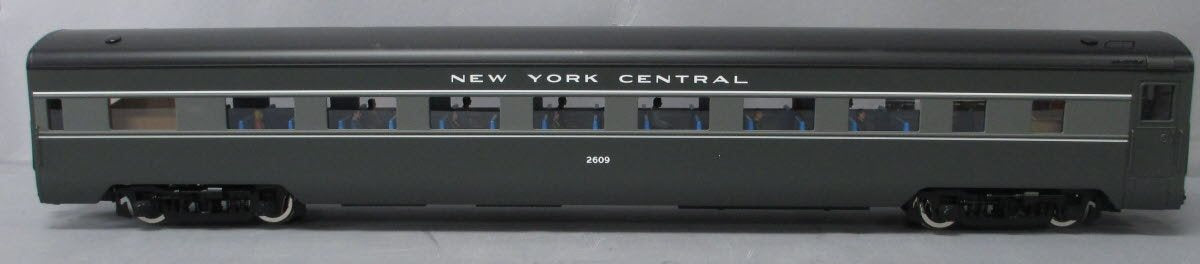 USA Trains R31032 G NYC 20th Century Limitd Corrugated Aluminum Coach Lighted