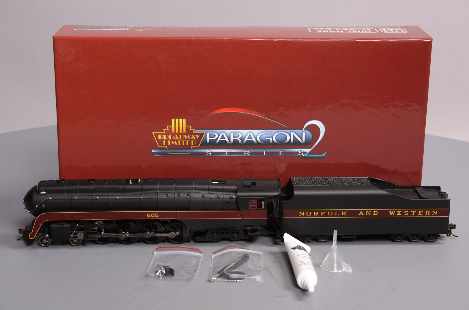 Broadway Limited 2552 HO Norfolk & Western Class J 4-8-4 Paragon2™ #60 ...