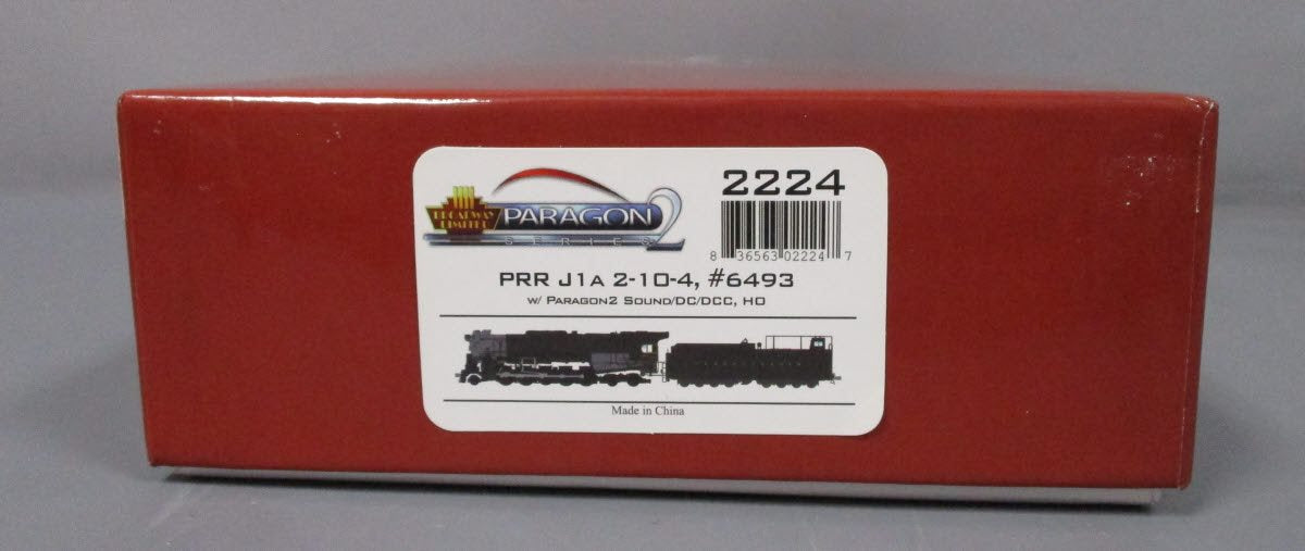 Broadway Limited 2224 HO Pennsylvania Railroad Class J1 2-10-4 #6493