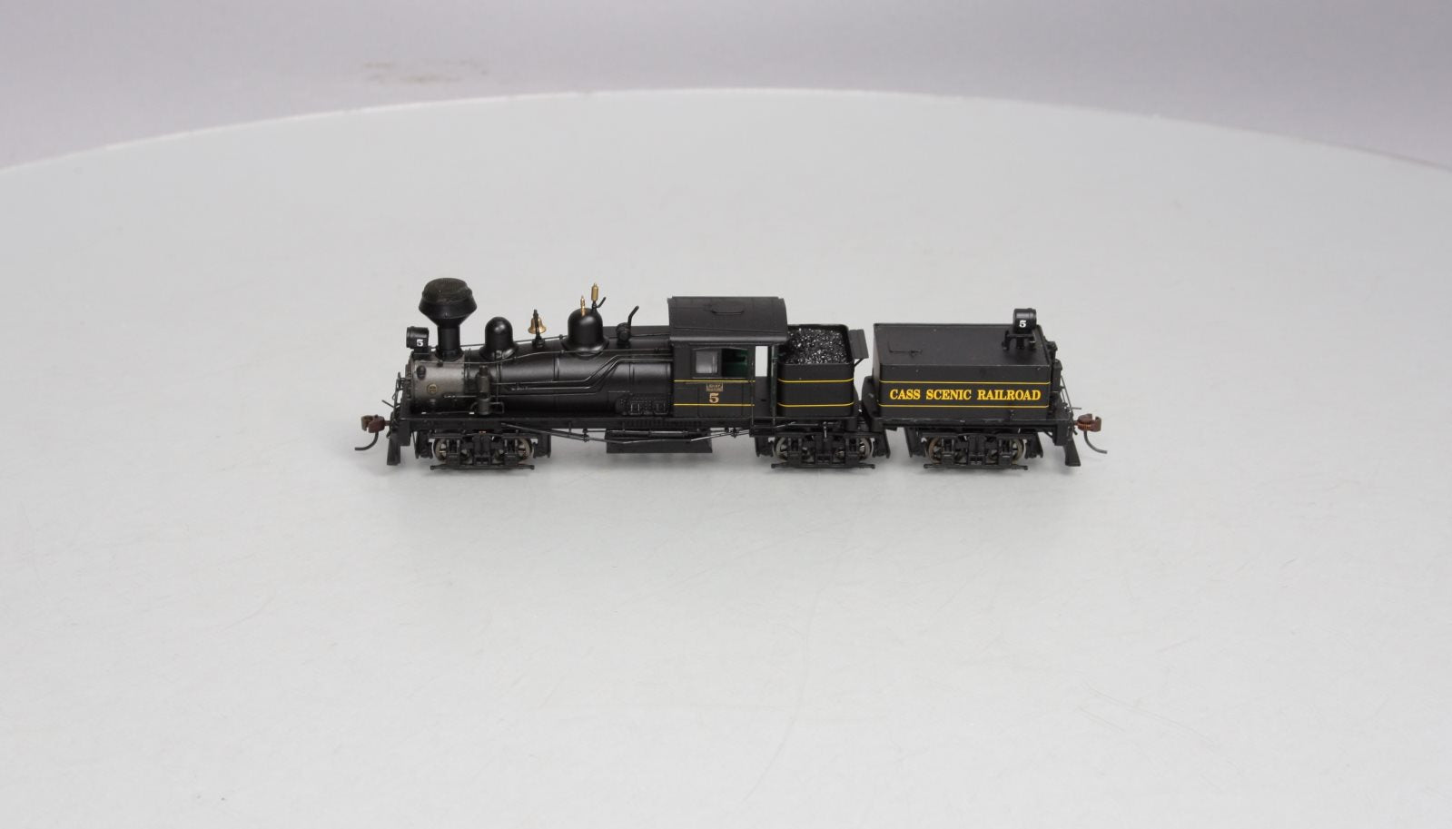 Bachmann 84705 HO Cass Scenic RR 80 Ton 3-Truck Shay Steam Locomotive #5  w/DCC
