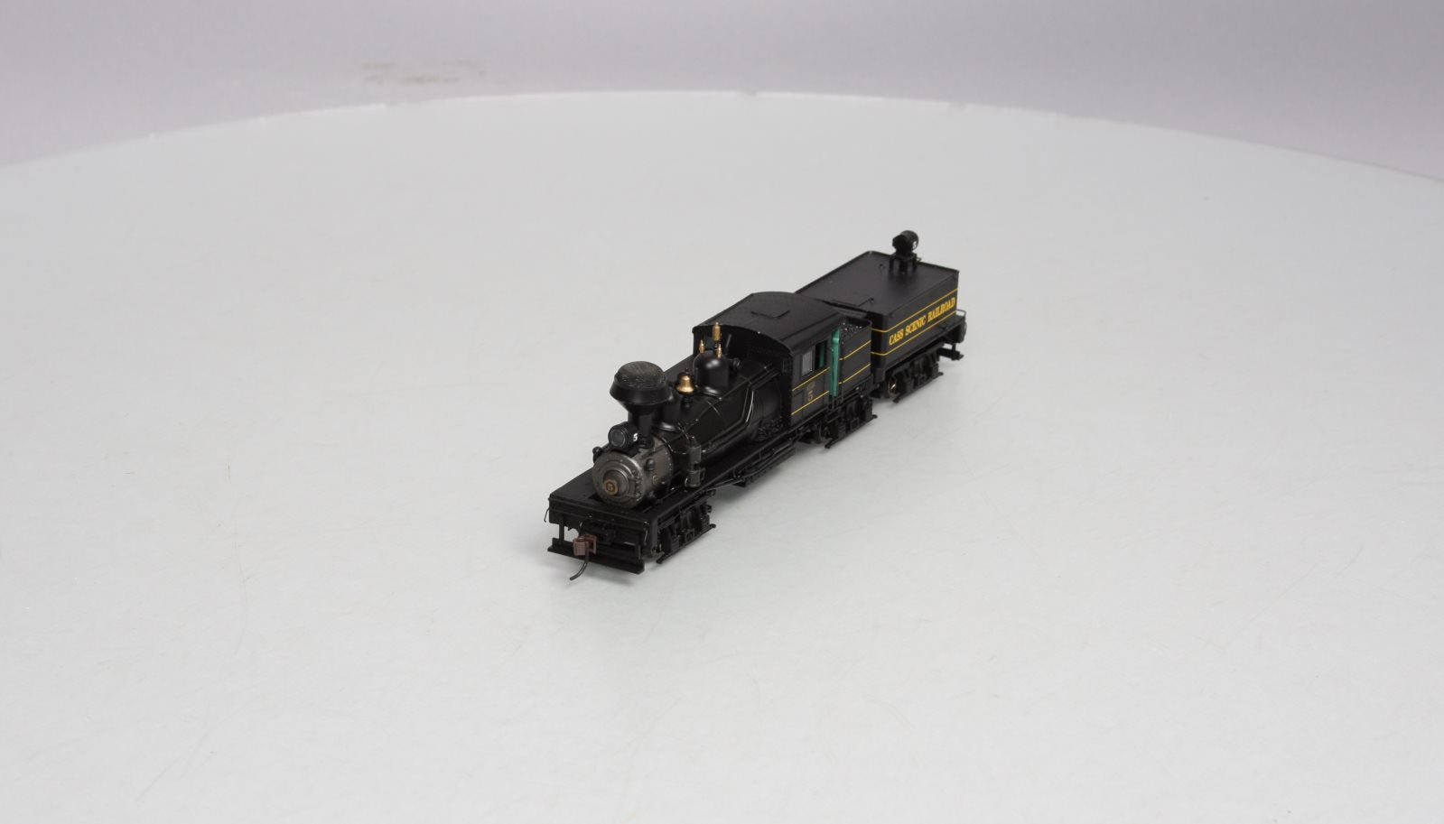 Bachmann 84705 HO Cass Scenic RR 80 Ton 3-Truck Shay Steam Locomotive #5  w/DCC