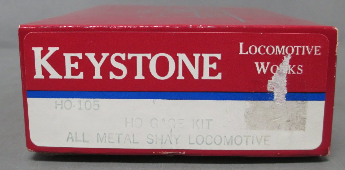 Keystone Locomotive HO-105 HOn3 Scale All Metal Shay Locomotive Kit