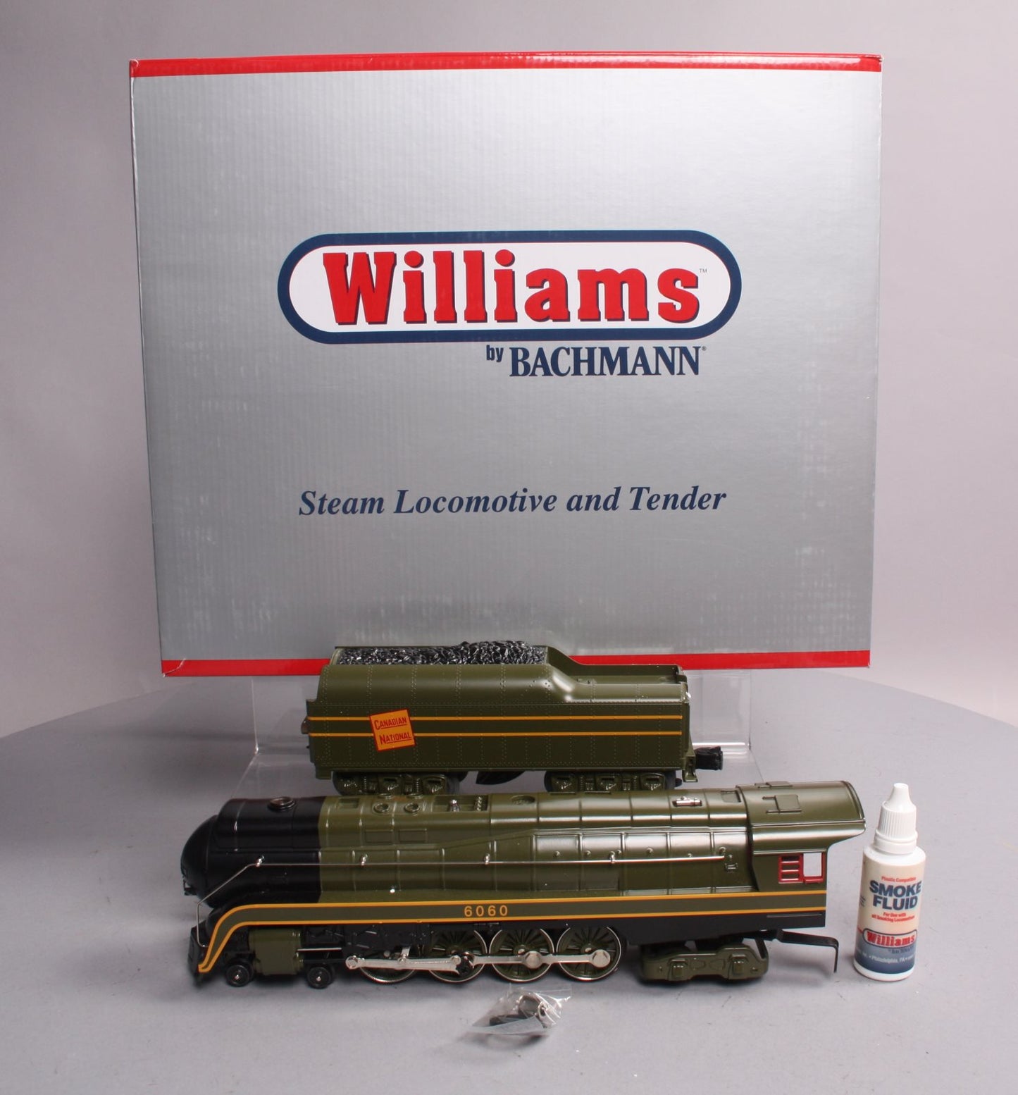 Williams 40303 O CN J Class 4-8-4 Steam Locomotive & Tender #6060