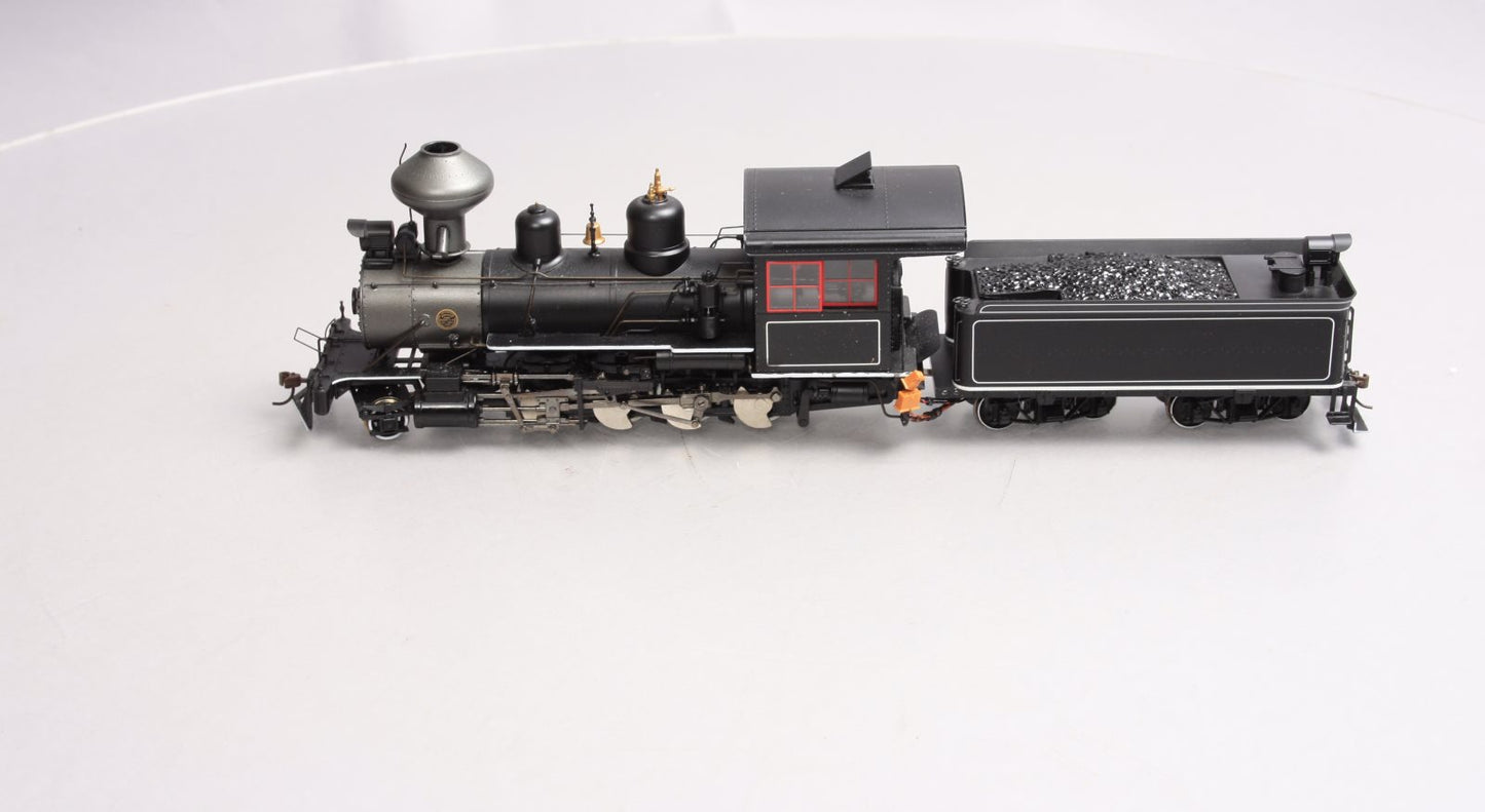 Bachmann 25998 On30 Painted & Unlettered 2-8-0 Steam Locomotive & Tender w/DCC