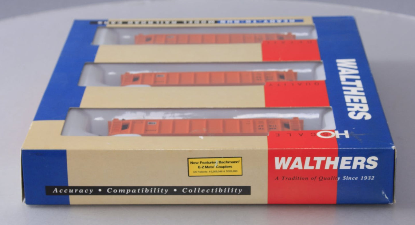 Walthers 932-34217 HO Scale Amtrak Ballast Hopper (Pack of 3)