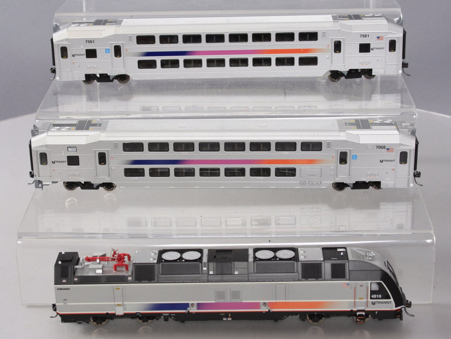 Atlas 80000000 New Jersey Transit Modern HO Gauge Commuter Train Set