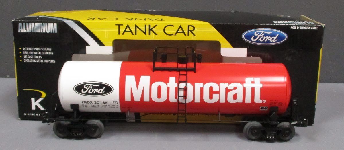 Lionel 6-22538 O Ford Motorcraft 48' Modern Aluminum Tank Car