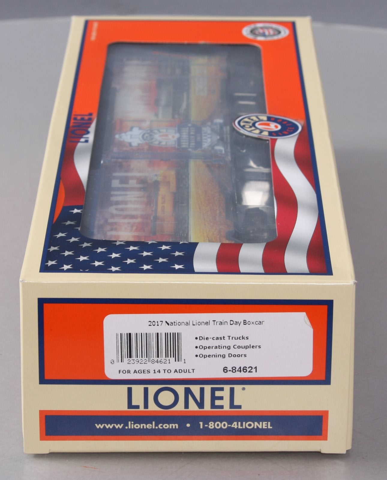 Lionel 6-84621 O 2017 National Train Day Boxcar