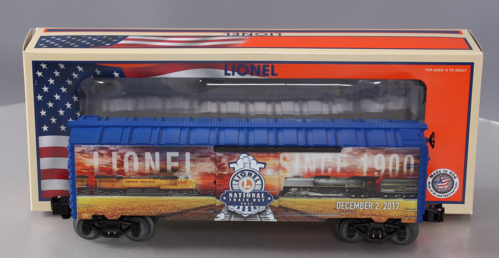 Lionel 6-84621 O 2017 National Train Day Boxcar