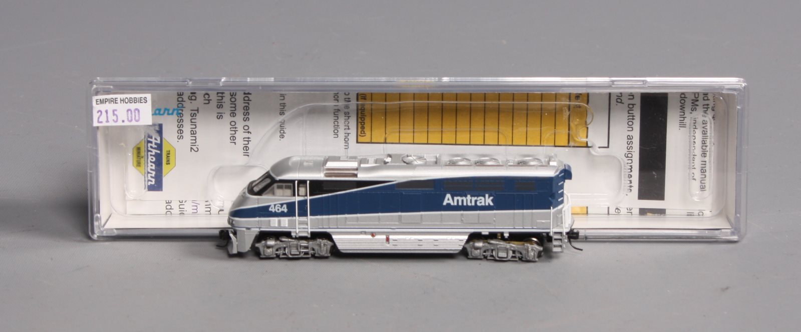 Athearn 6781 N Amtrak/Surfliner F59PHI Diesel Locomotive with DCC and Sound  #464