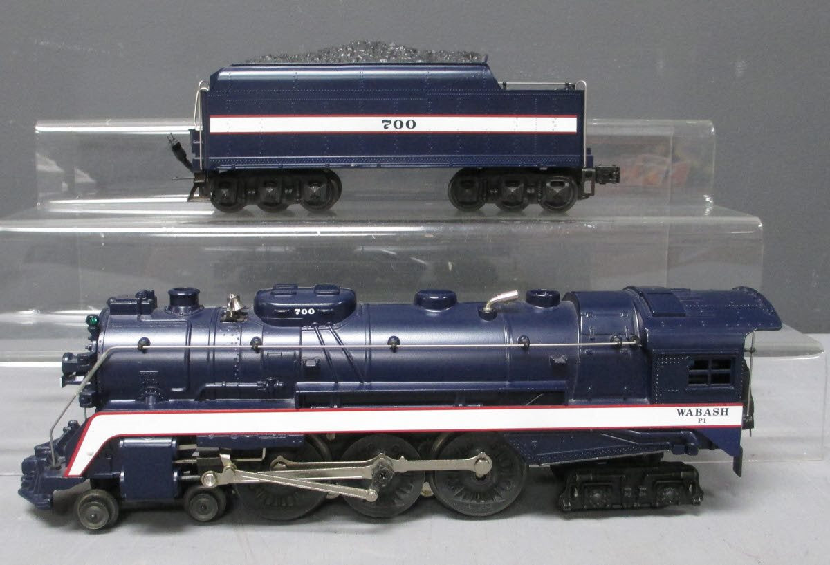 Lionel 6-18046 O Gauge Wabash Hudson 4-6-4 Steam Locomotive & Tender #700