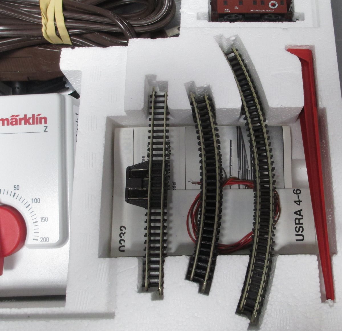 Marklin 81535 Z Scale American Pacific Steam Freight Train Set