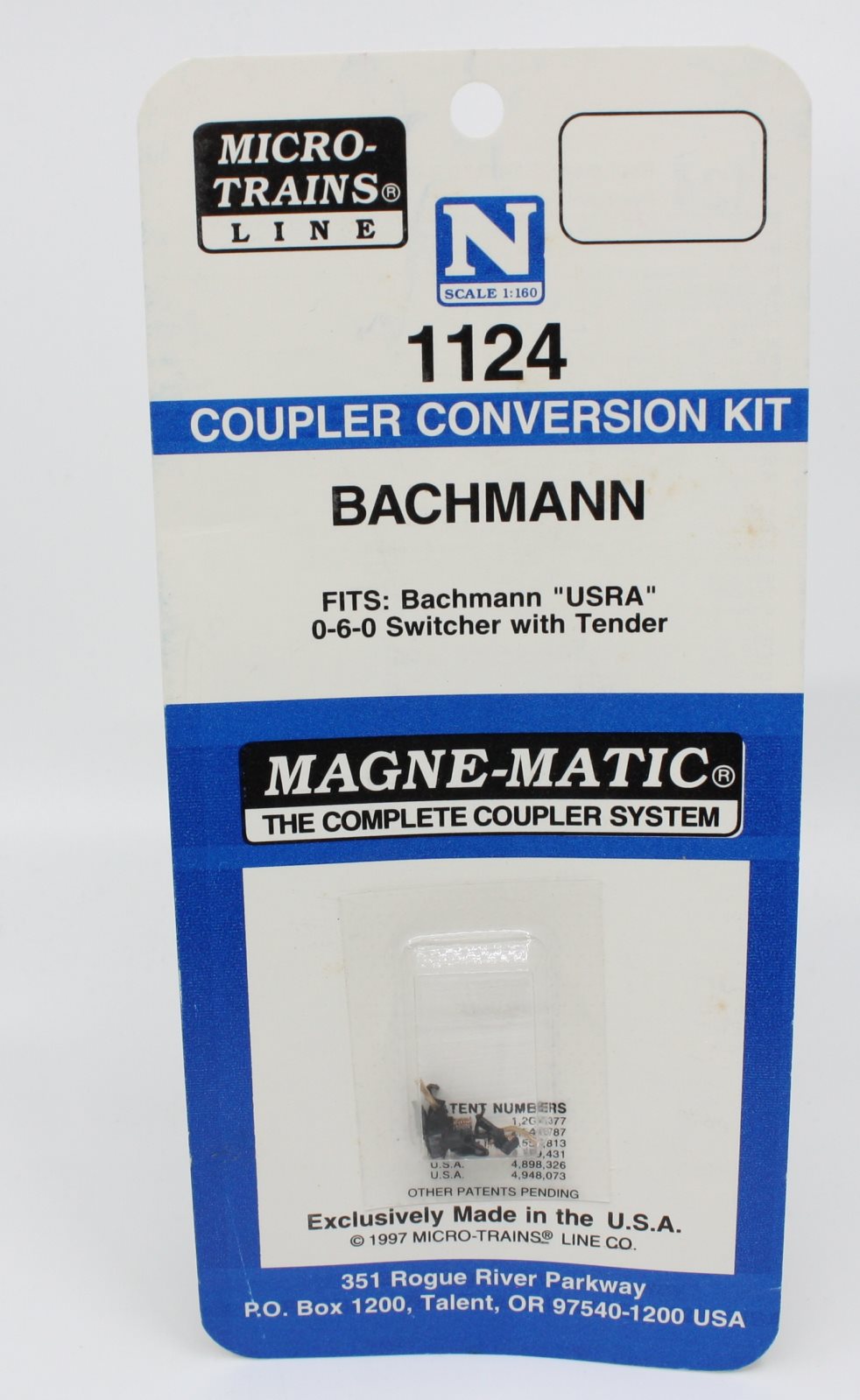 Micro-Trains 1124 N Coupler Conversion Kit Bachmann