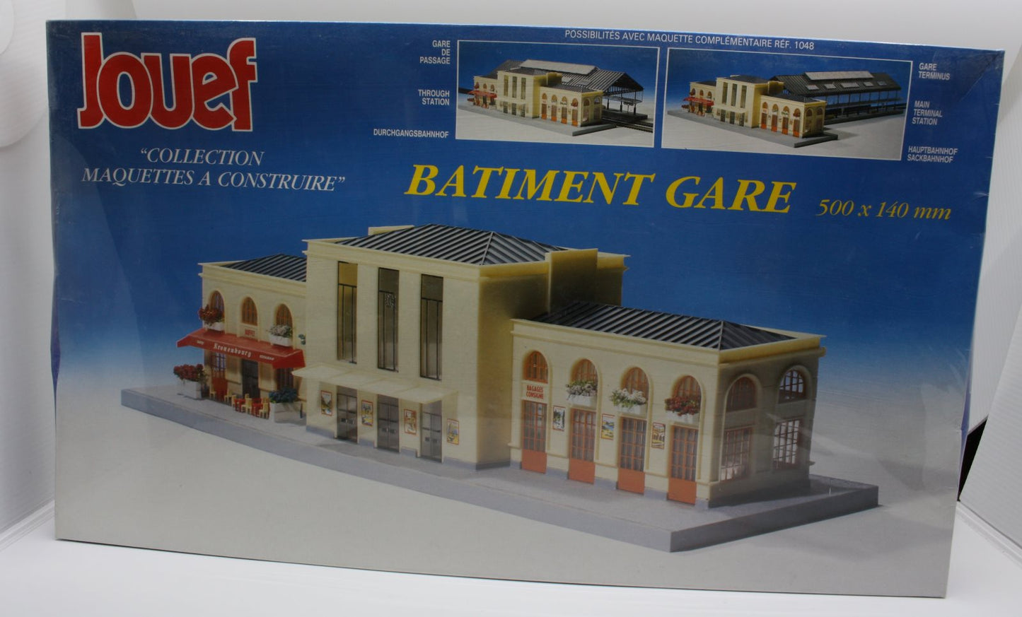 Jouef 102100 HO Scale Batimen Gare Railway Station Building Kit