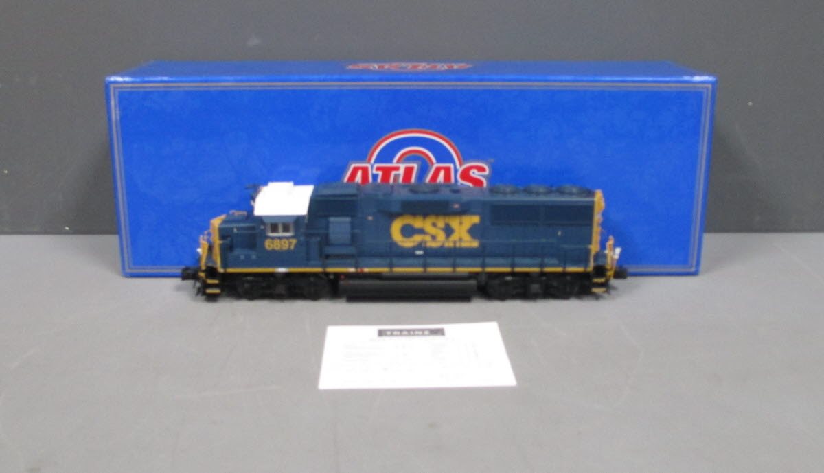 Atlas 1264 O CSX EMD GP60 Diesel Locomotive #6897 - 3-Rail