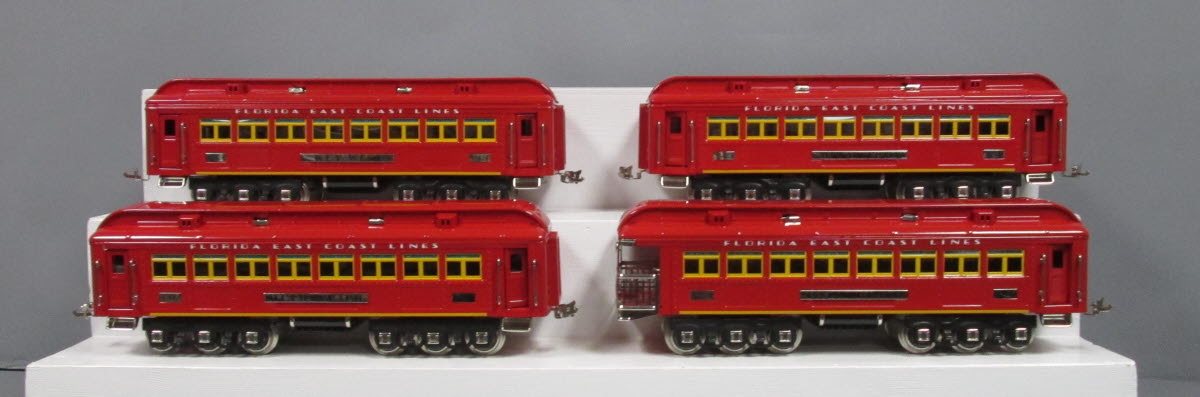 MTH 10-5064 Std Gauge Florida East Coast Stephen Girard Passenger Set (Set of 4)