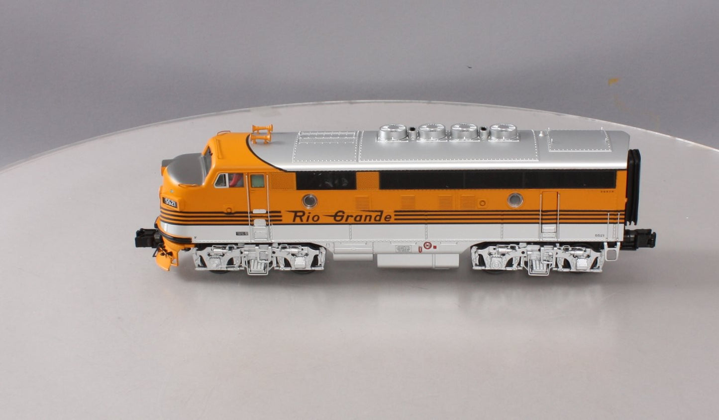 MTH 20209421 Denver Rio Grande F3 A-Unit Diesel Engine w/ PS3 #5521