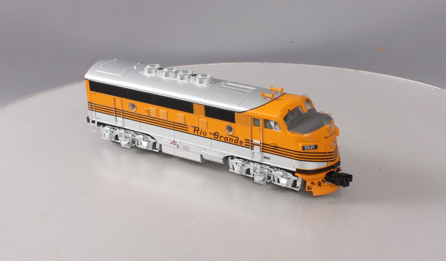 MTH 20209421 Denver Rio Grande F3 A-Unit Diesel Engine w/ PS3 #5521